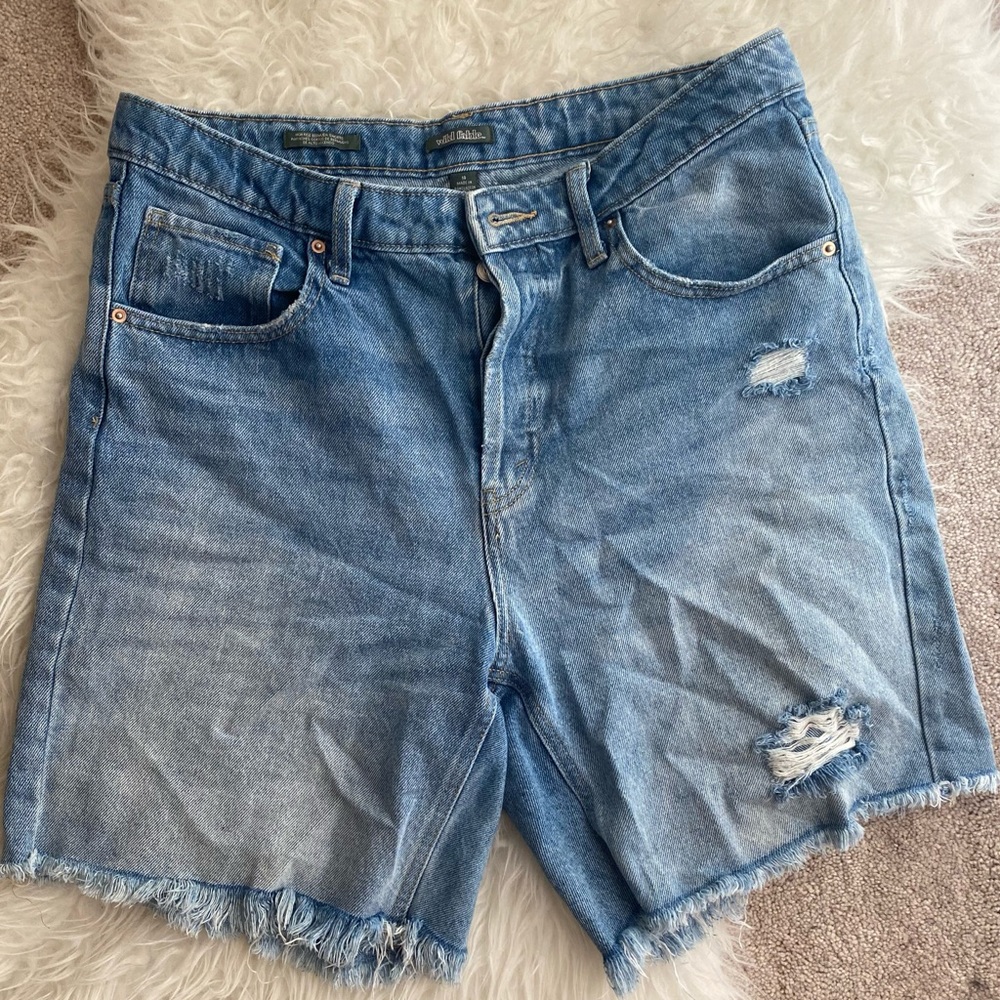 Wild fable high waisted denim shorts